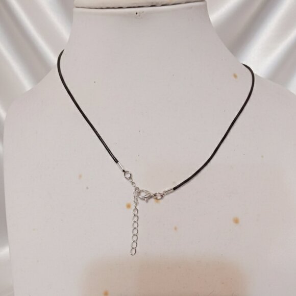 7 Chakra Gemstone Reiki Healing Copper Coil Pendant Necklace NWOT - Picture 3 of 8